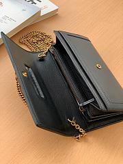 Gucci Diana bambo black leather mini bag - 6