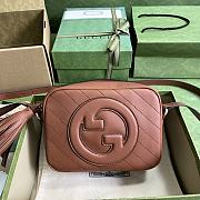 Gucci Soho Blondie Small Brown Leather Bag - 1