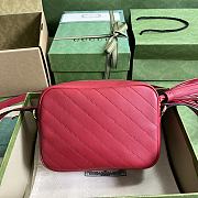 Gucci Soho Blondie Small Red Leather Bag - 5