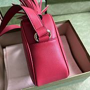 Gucci Soho Blondie Small Red Leather Bag - 3