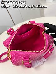 Louis Vuitton Sspeedy Pink Calfskin Bag - 6