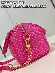 Louis Vuitton Sspeedy Pink Calfskin Bag - 2