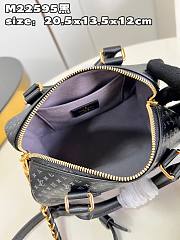 Louis Vuitton Sspeedy Black Calfskin Bag - 4