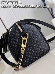 Louis Vuitton Sspeedy Black Calfskin Bag - 2