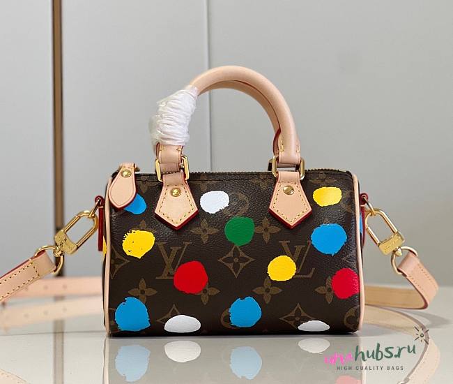 Louis Vuitton x Yayoi Kusama Mini Colorful Speedy Bag - 1