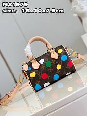 Louis Vuitton x Yayoi Kusama Mini Colorful Speedy Bag - 5