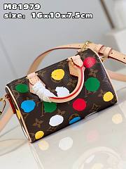 Louis Vuitton x Yayoi Kusama Mini Colorful Speedy Bag - 4