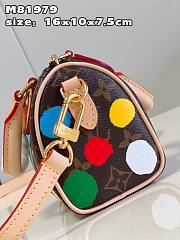 Louis Vuitton x Yayoi Kusama Mini Colorful Speedy Bag - 3