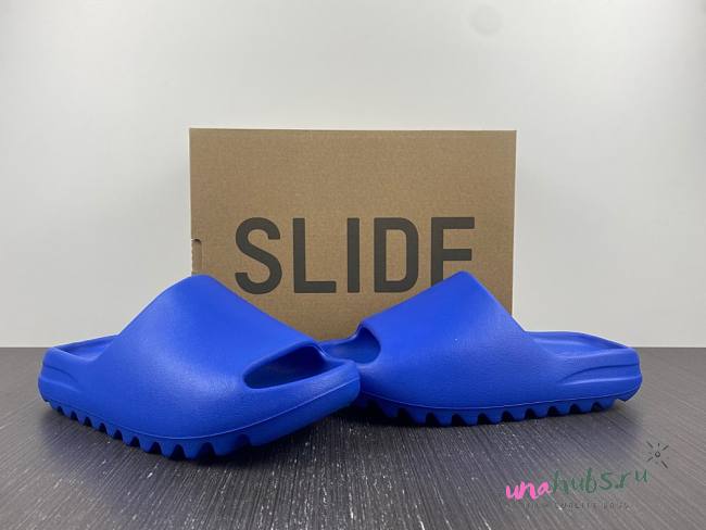 Yeezy Blue Slides - 1