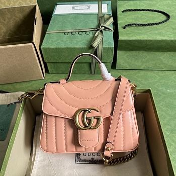 Gucci GG Marmont Matelassé mini top handle bag