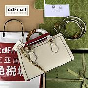 Gucci Diana Small White Shoulder Bag - 2