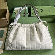 Gucci Deco medium white tote bag - 5