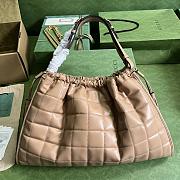 Gucci Deco medium beige tote bag - 3