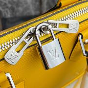 Louis Vuitton Alma BB Yellow Epi Leather Bag - 6