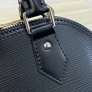 Louis Vuitton Alma BB Black Epi Leather Bag - 5