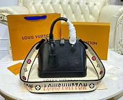 Louis Vuitton Alma BB Black Epi Leather Bag - 1