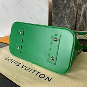 Louis Vuitton Alma BB Green Epi Leather Bag - 6