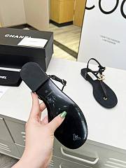 Chanel black sandals  - 2