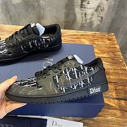 Air jordan 1 low X dior black shoes  - 3