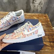 Air jordan 1 low X dior colorful shoes - 5