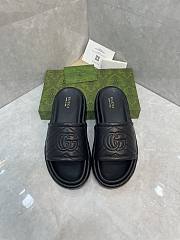 Gucci GG black slippers - 1