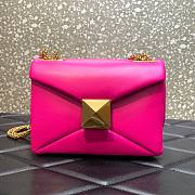 Valentino Garavani One Stud pink gold mini bag - 1