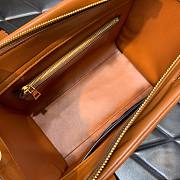 Valentino Garavani One stud brown leather tote bag - 2