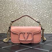 Valentino Garavani Small VLOGO Signature Orange Bag - 1