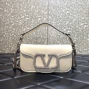 Valentino Garavani Small VLOGO Signature White Bag - 1