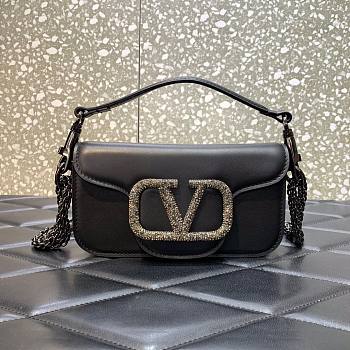 Valentino Garavani Small VLOGO Signature Black Bag