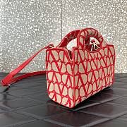 Valentino Le Troisième Mini Red Tote Bag - 2