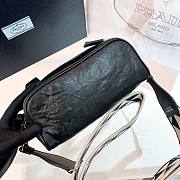 Prada Logo Plaque Zipped Shoulder Bag - 4