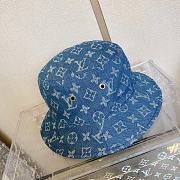 Louis Vuitton blue denim hat - 3