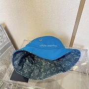 Louis Vuitton blue denim hat - 5