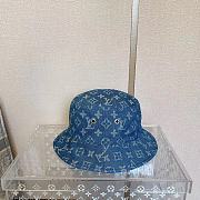 Louis Vuitton blue denim hat - 6