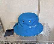 Louis Vuitton blue denim hat - 1