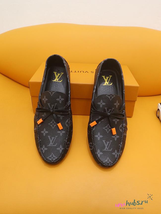 Louis Vuitton black monogram rubber shoes  - 1