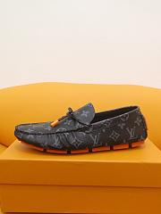 Louis Vuitton black monogram rubber shoes  - 5