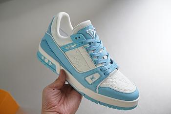 Louis Vuitton blue shoes 