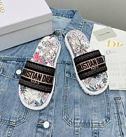 Dior D-Way Embroidery Sandals 05 - 2