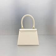 Jacquemus Medium Leather Le Chiquito Top Handle Bag - 5