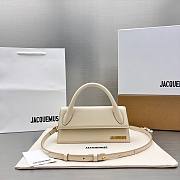 Jacquemus Le Chiquito Long Suede Top Handle Bag - 1