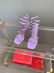 Rene Caovilla Cleo Crystal Lilac Sandals 105  - 4