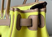 Hermes Cargo 35 Swift Yellow Leather Bag  - 2