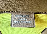 Hermes Cargo 35 Swift Yellow Leather Bag  - 3