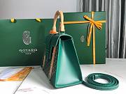 Goyard PM Saigon Structure Green Silver Hardware Bag - 6