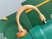 Goyard PM Saigon Structure Green Silver Hardware Bag - 4