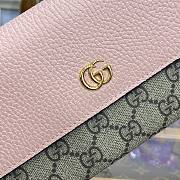 Gucci GG Marmont Chain Pink Wallet - 2