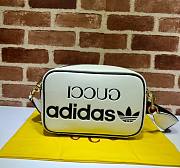 Gucci x Adidas Small White Crossbody Bag  - 1