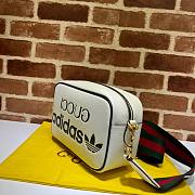 Gucci x Adidas Small White Crossbody Bag  - 6